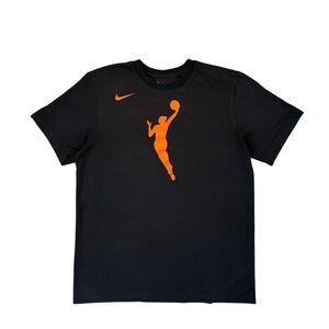 Nike WNBA Black Dri-FIT Tee with Logo